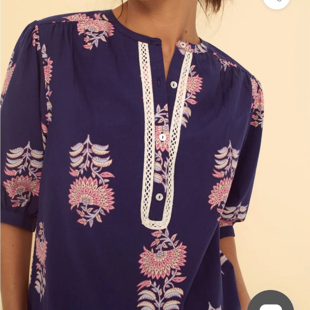 Luisa Blouse Blue